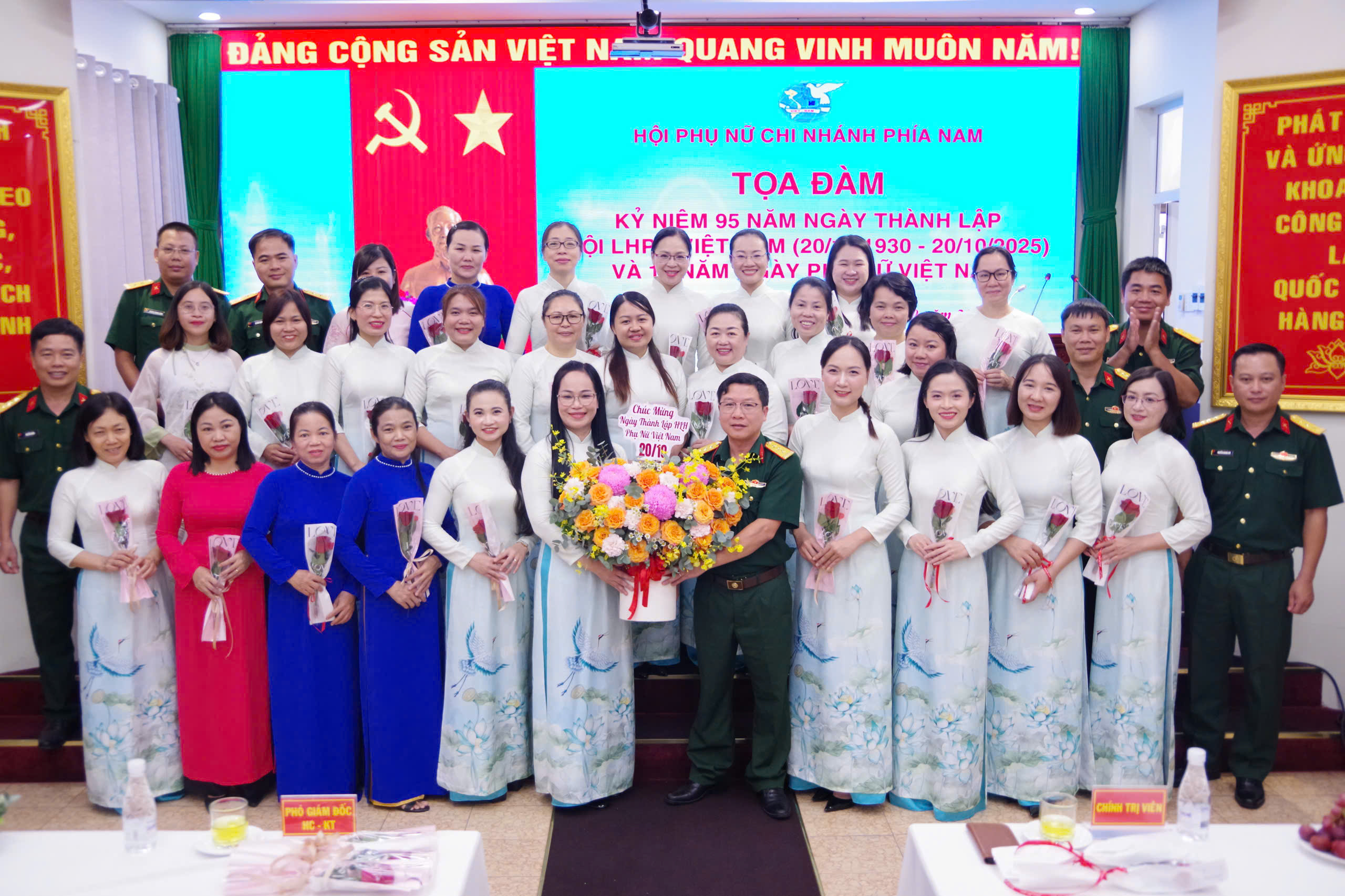 Chi nhánh Phía Nam tổ chức Tọa đàm “Phụ nữ Chi nhánh Phía Nam - Bản lĩnh, sáng tạo, tự tin tiến vào kỷ nguyên số” dịp kỷ niệm 95 năm Ngày Thành lập Hội Liên hiệp Phụ nữ Việt Nam (20/10/1930 - 20/10/2025) và 15 năm Ngày Phụ nữ Việt Nam