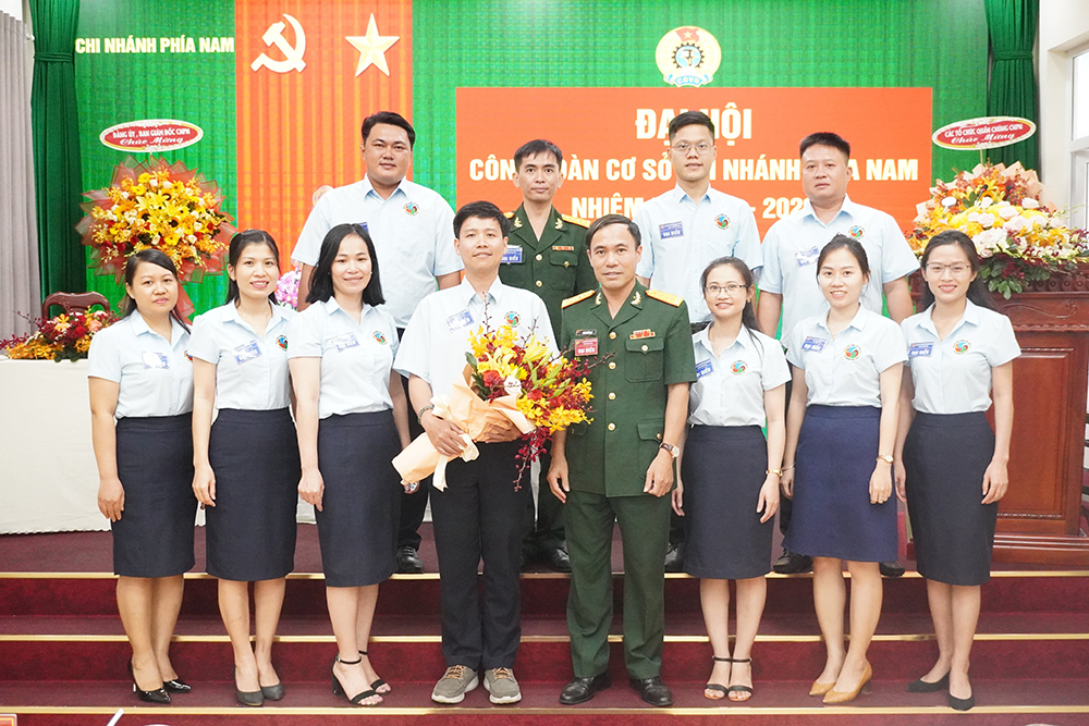 Đại hội Công đoàn cơ sở Chi nhánh Phía Nam nhiệm kỳ 2023 - 2028