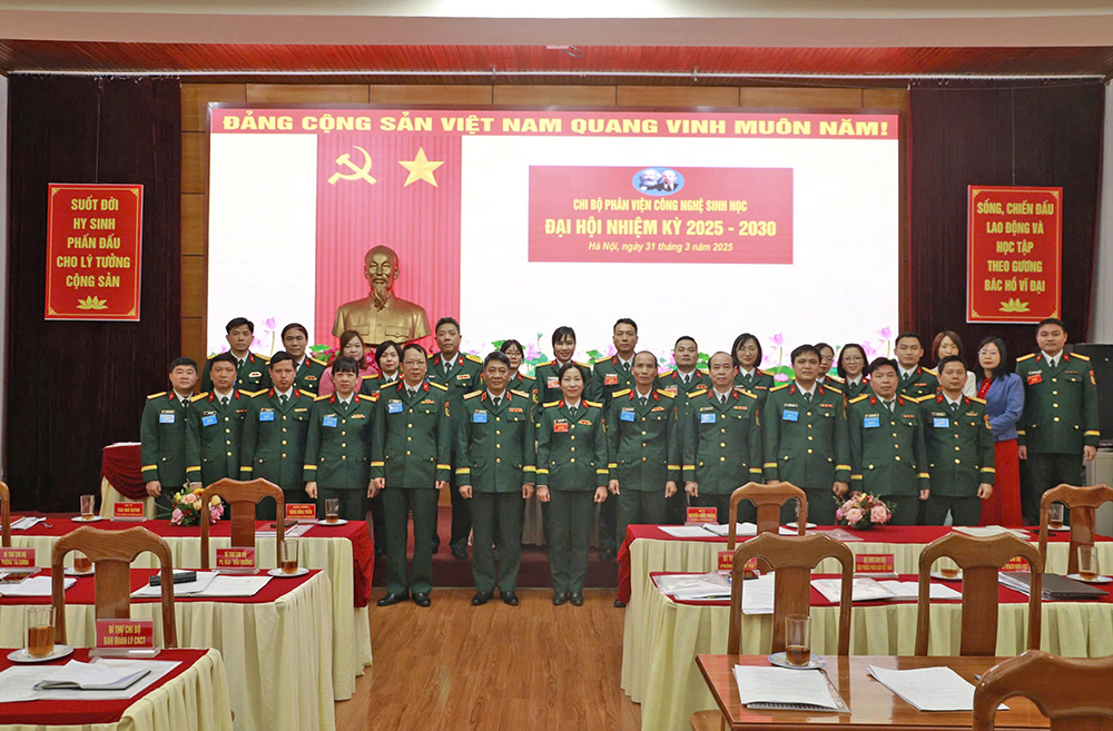 Phân viện Công nghệ sinh học tổ chức thành công Đại hội chi bộ nhiệm kỳ 2025 - 2030
