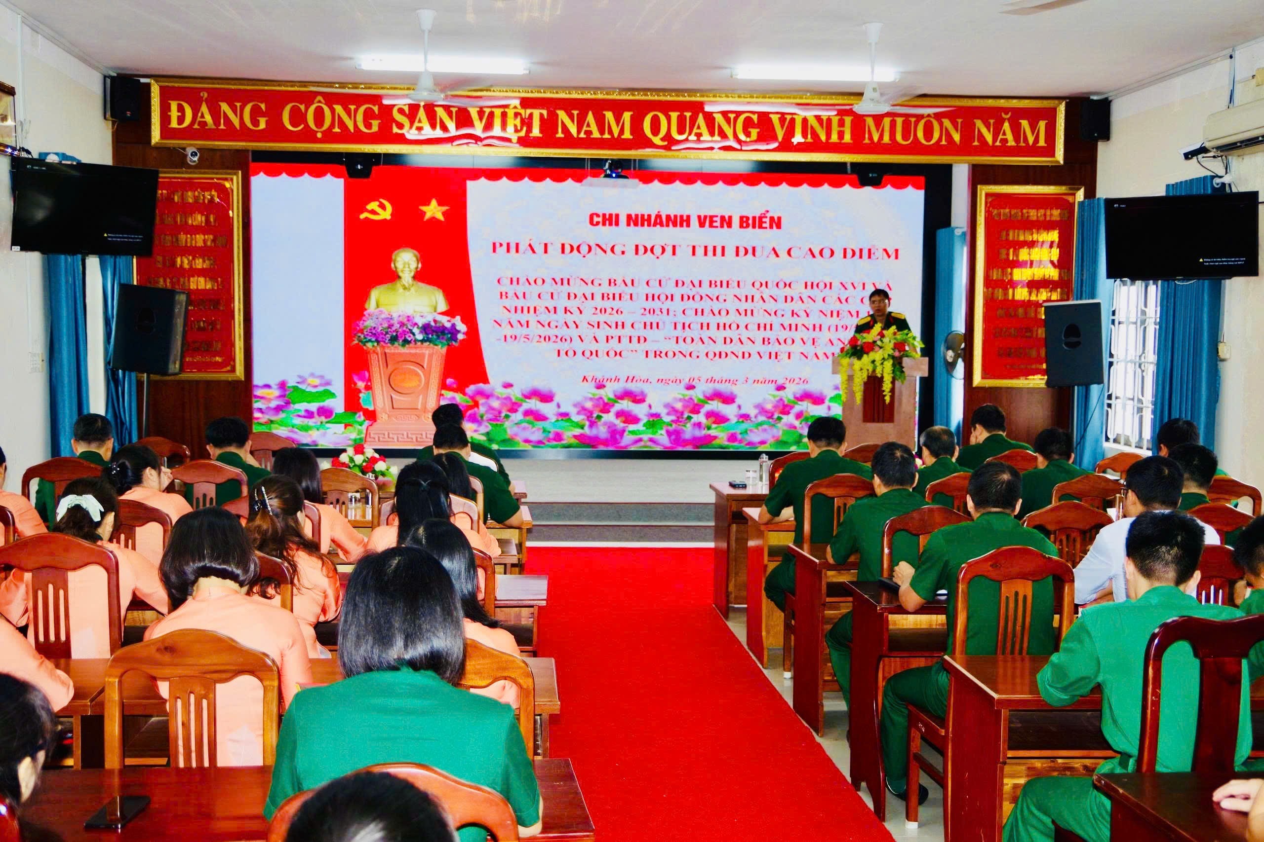 Chi nhánh Ven biển tổ chức phát động đợt thi đua cao điểm