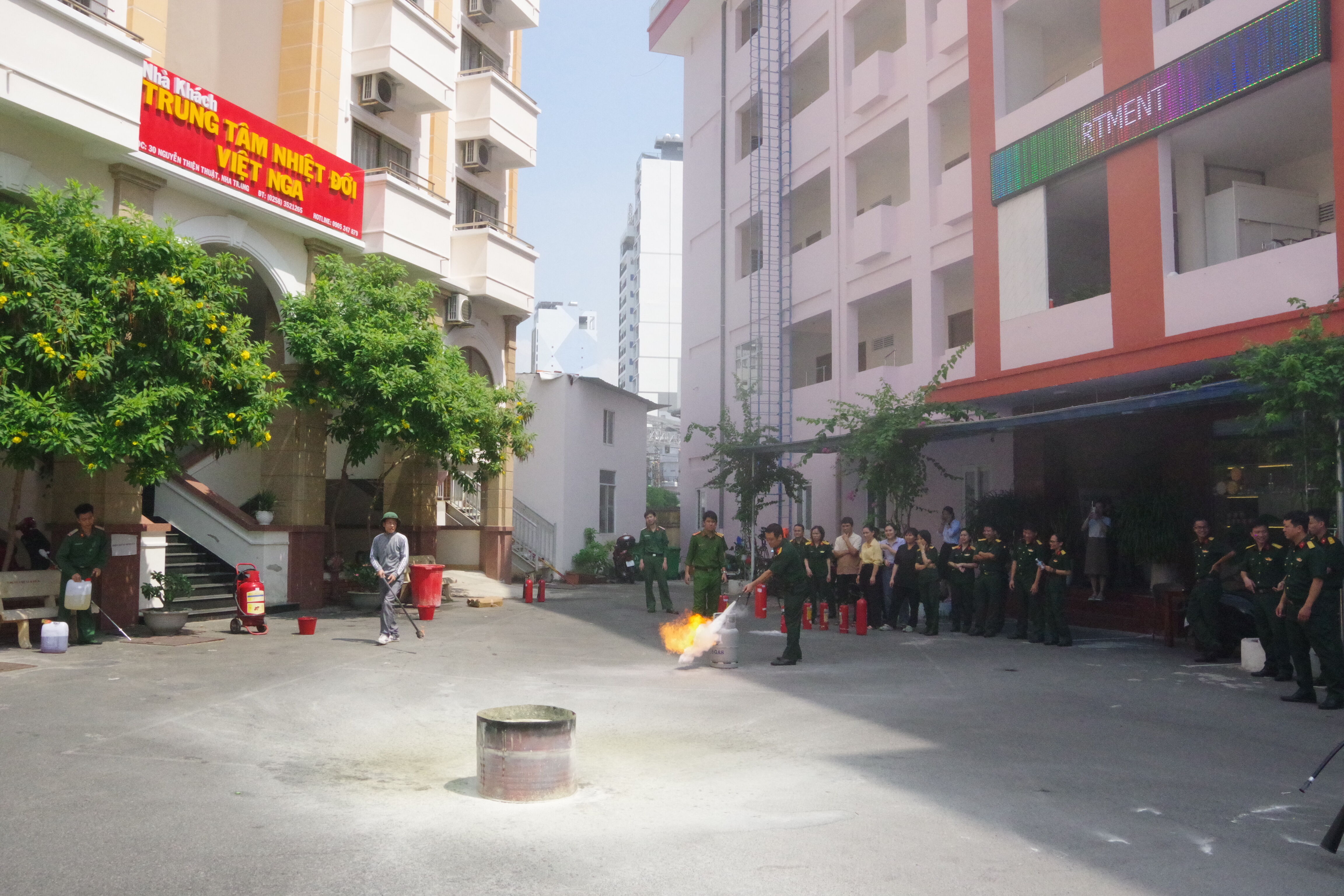 Chi nhánh Ven Biển: Tổ chức tập huấn công tác phòng cháy chữa cháy năm 2025