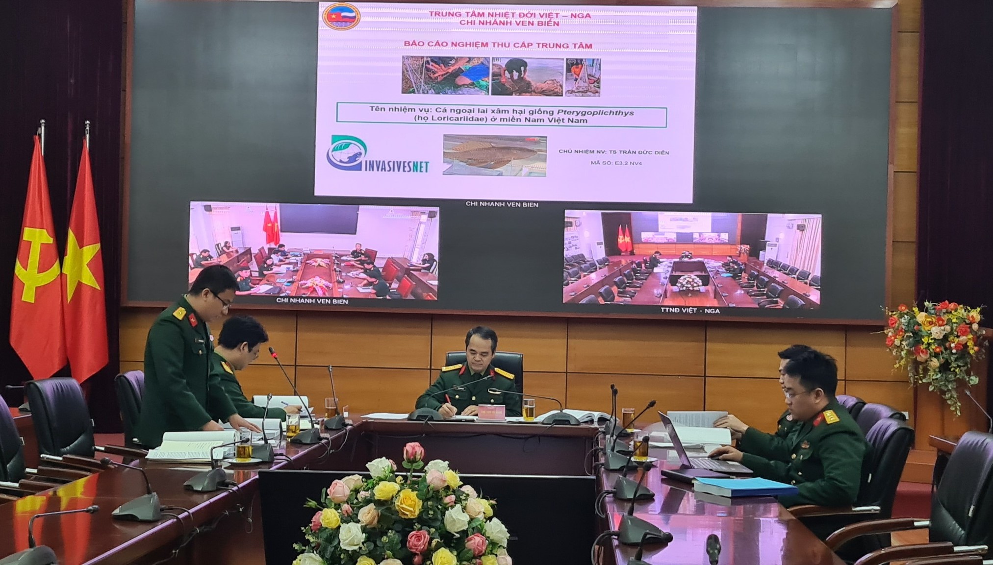 Nghiệm thu nhiệm vụ nghiên cứu về cá ngoại lai xâm hại giống Pterygoplicthys (họ Loricariidae) ở miền Nam Việt Nam