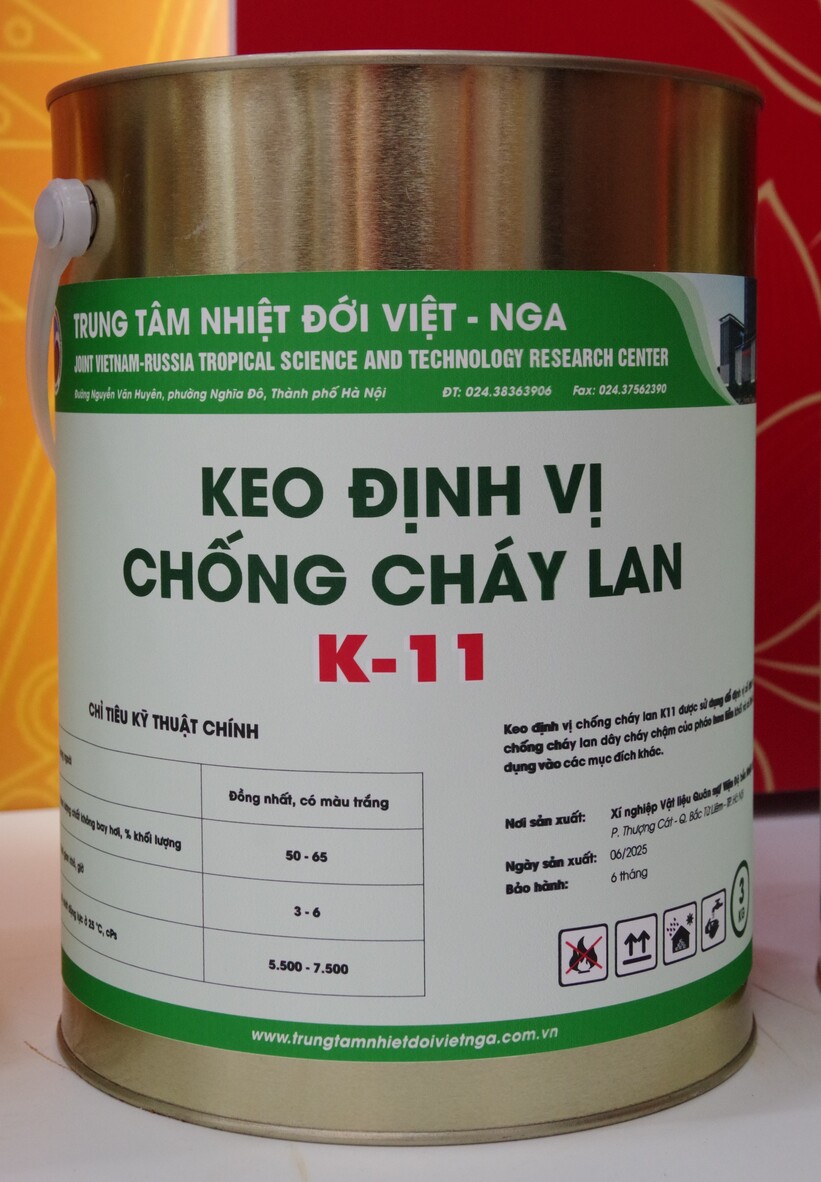 Keo định vị chống cháy lan K11, K12