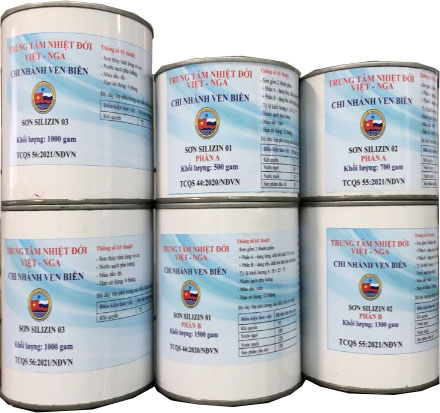 Sơn thủy tinh lỏng silizin 01, silizin 02, silizin 03 