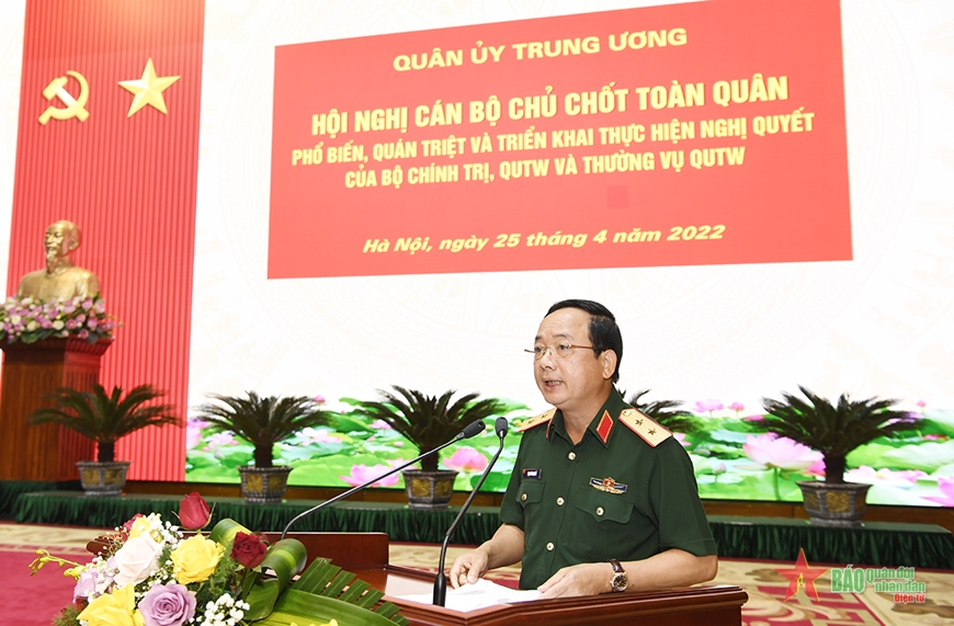 Toàn quân quán triệt và thực hiện hiệu quả Nghị quyết số 847-NQ/QUTW của Quân ủy Trung ương