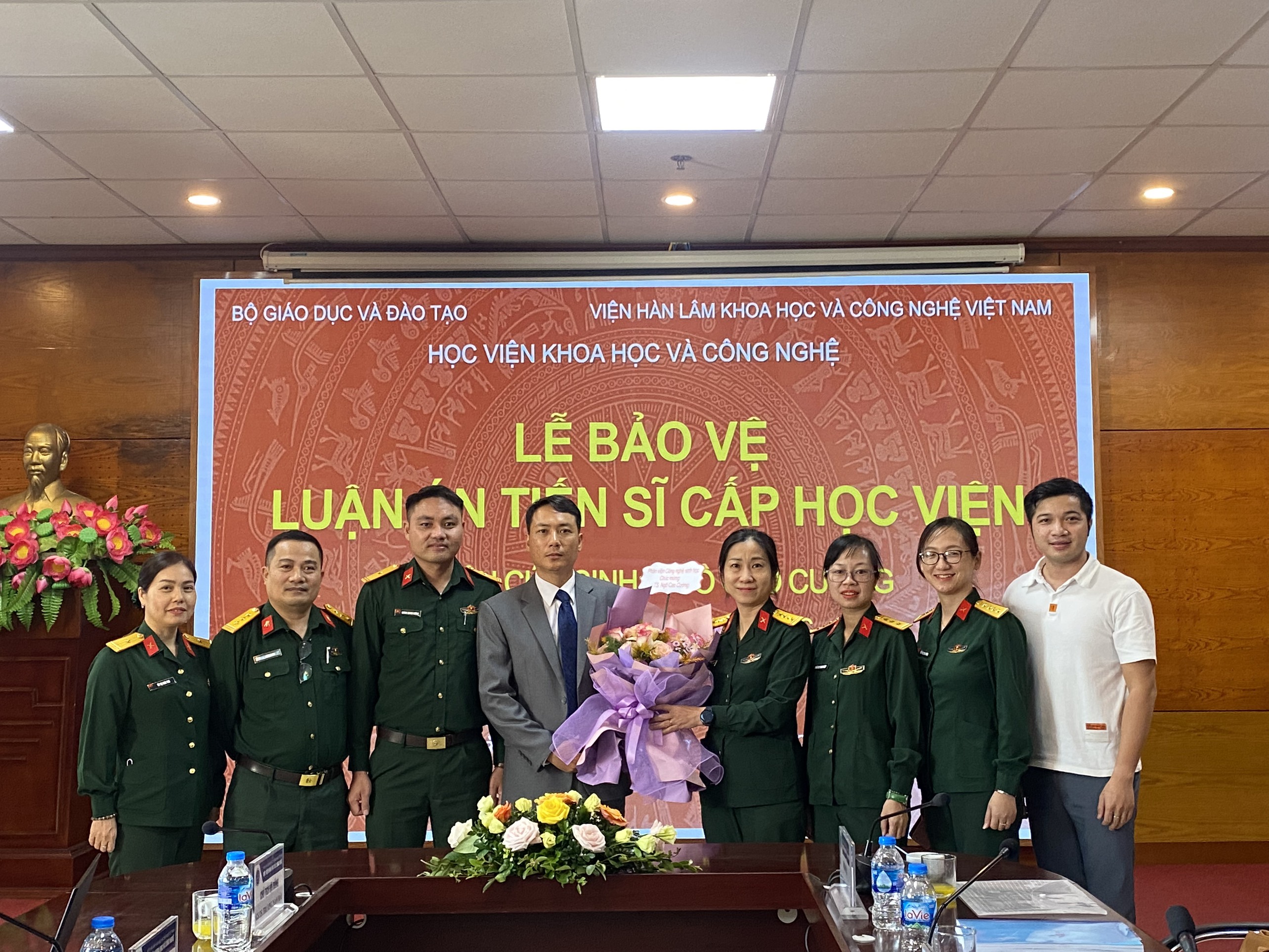Lễ bảo vệ luận án tiến sĩ cấp Học viện cho nghiên cứu sinh Ngô Cao Cường
