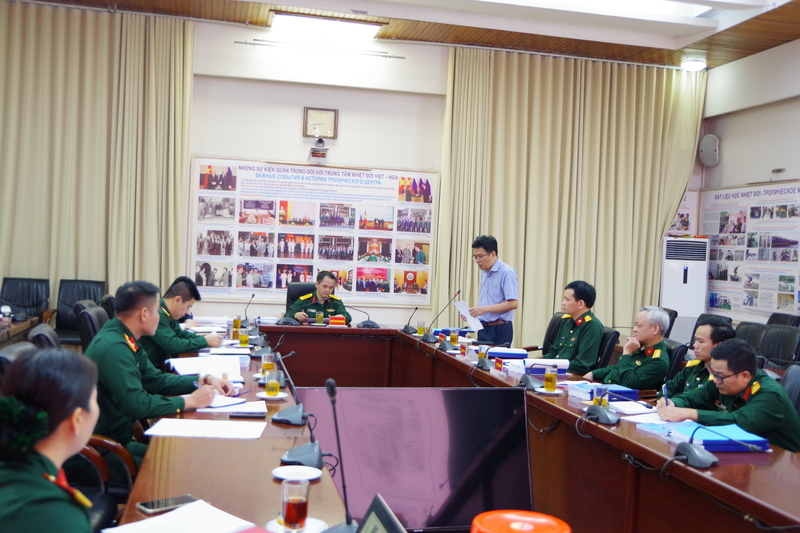 Nghiệm thu nhiệm vụ KH&CN cấp Trung tâm về nghiên cứu chế tạo viên xử lý nước dùng trong tình huống khẩn cấp