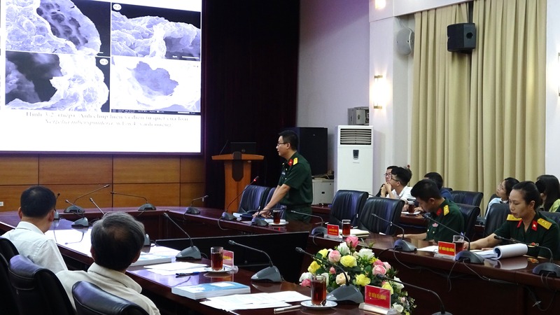 Nghiệm thu nhiệm vụ KH&CN hỗn hợp Việt - Nga về đặc điểm hình thái, sinh thái, phát sinh loài, sự phân bố trong các thủy vực tại Việt Nam và đánh giá khả năng sử dụng làm chỉ thị sinh học của loài đặc hữu châu Á Netzelia tuberspinifera