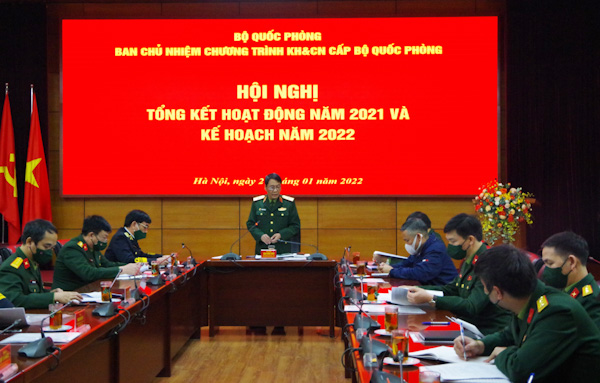 Hội nghị Ban Chủ nhiệm Chương trình khoa học và công nghệ cấp Bộ Quốc phòng mã số KCB-TS