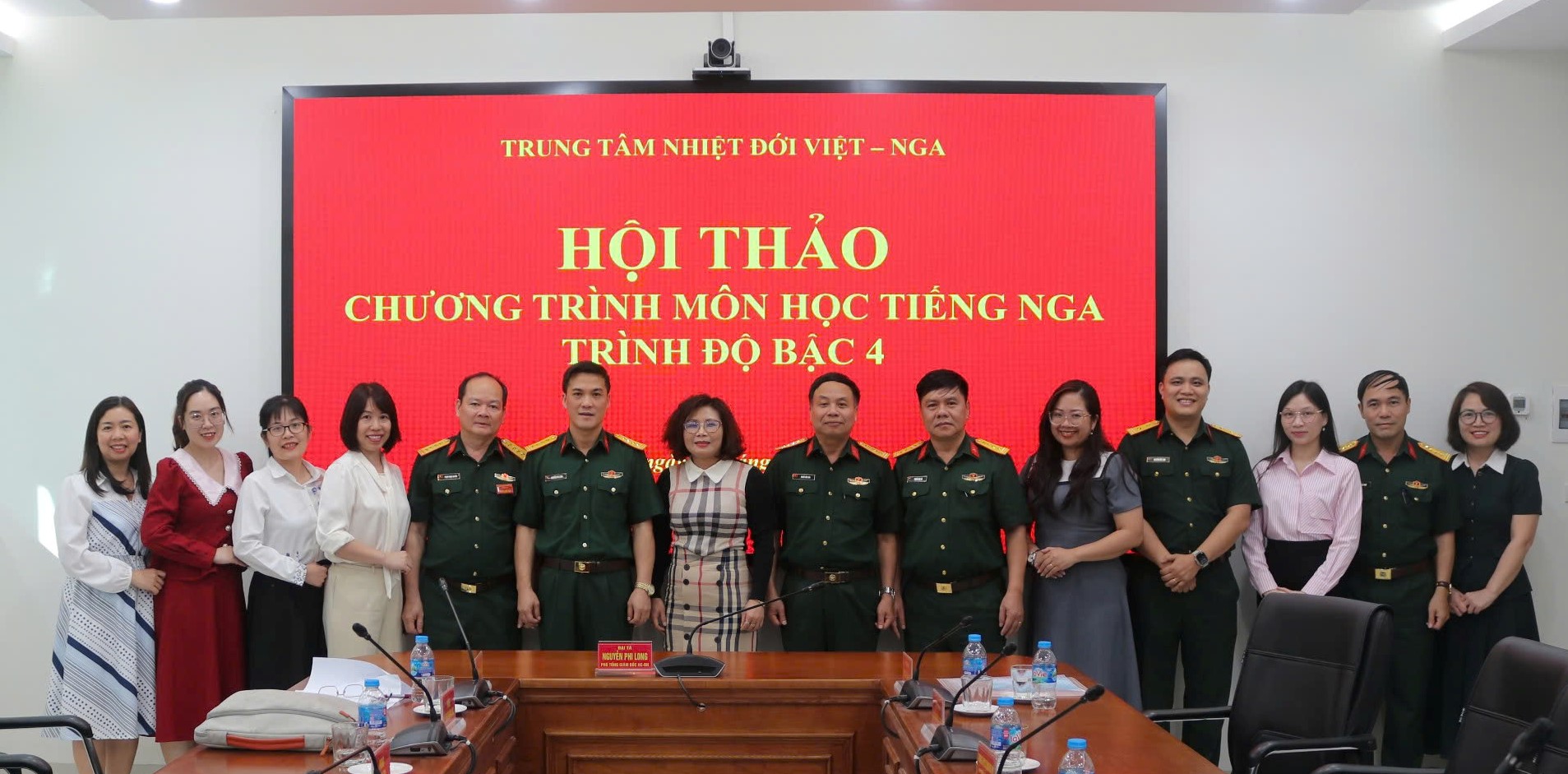 Hội thảo chương trình môn học tiếng Nga trình độ bậc 4 