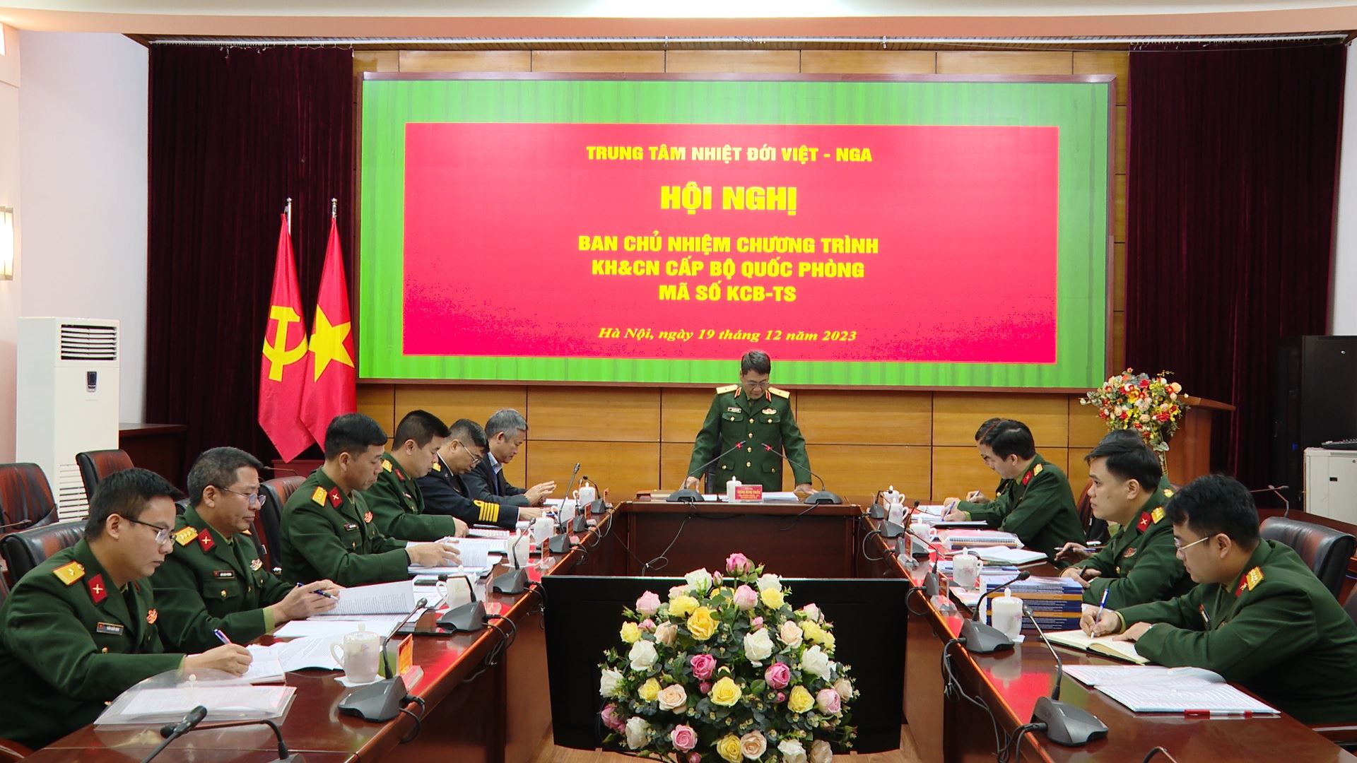 Hội nghị Ban chủ nhiệm Chương trình KH&CN cấp Bộ Quốc phòng mã số KCB-TS năm 2023