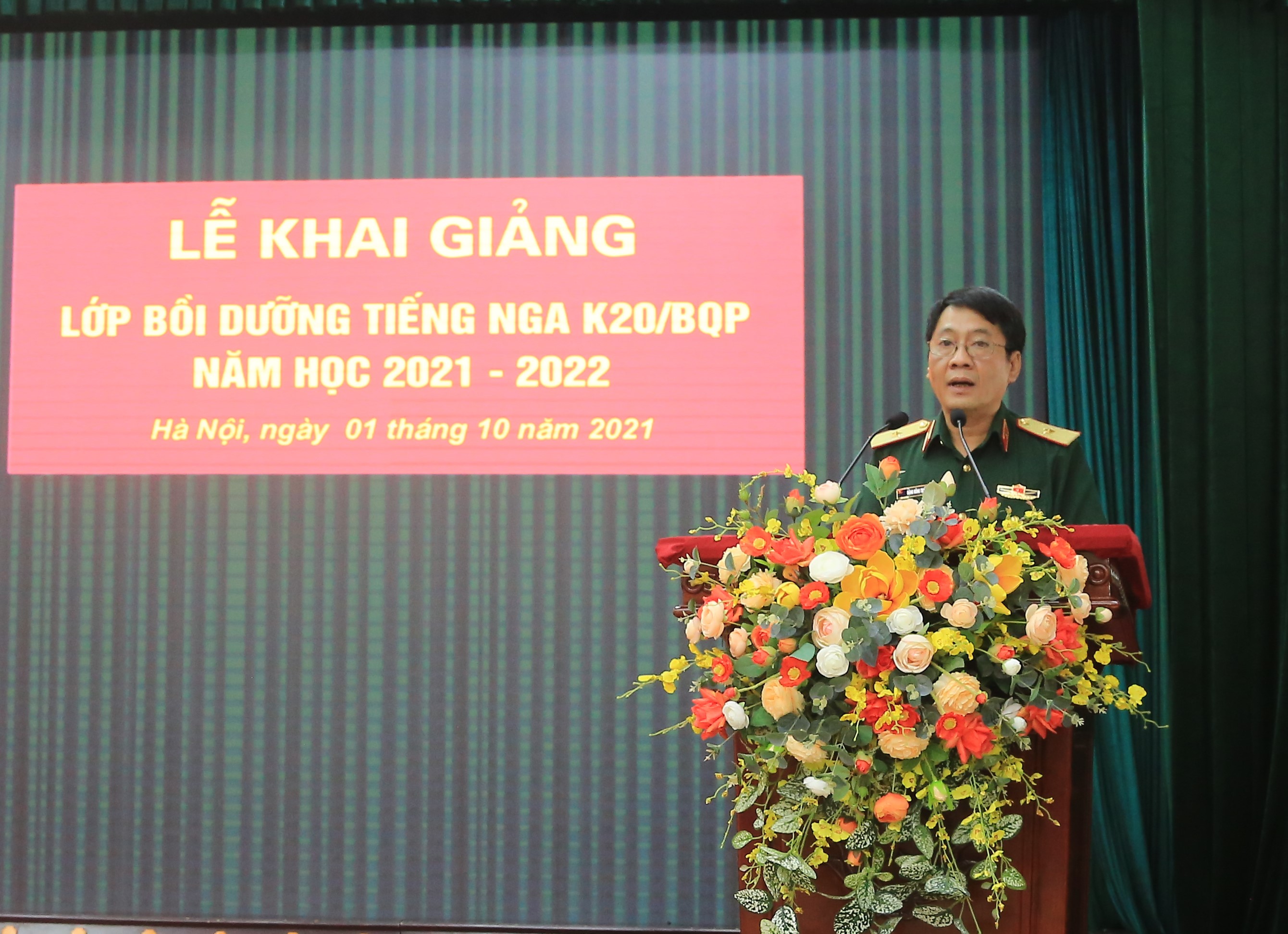 Khai giảng lớp Tiếng Nga khóa 20 của Bộ Quốc phòng