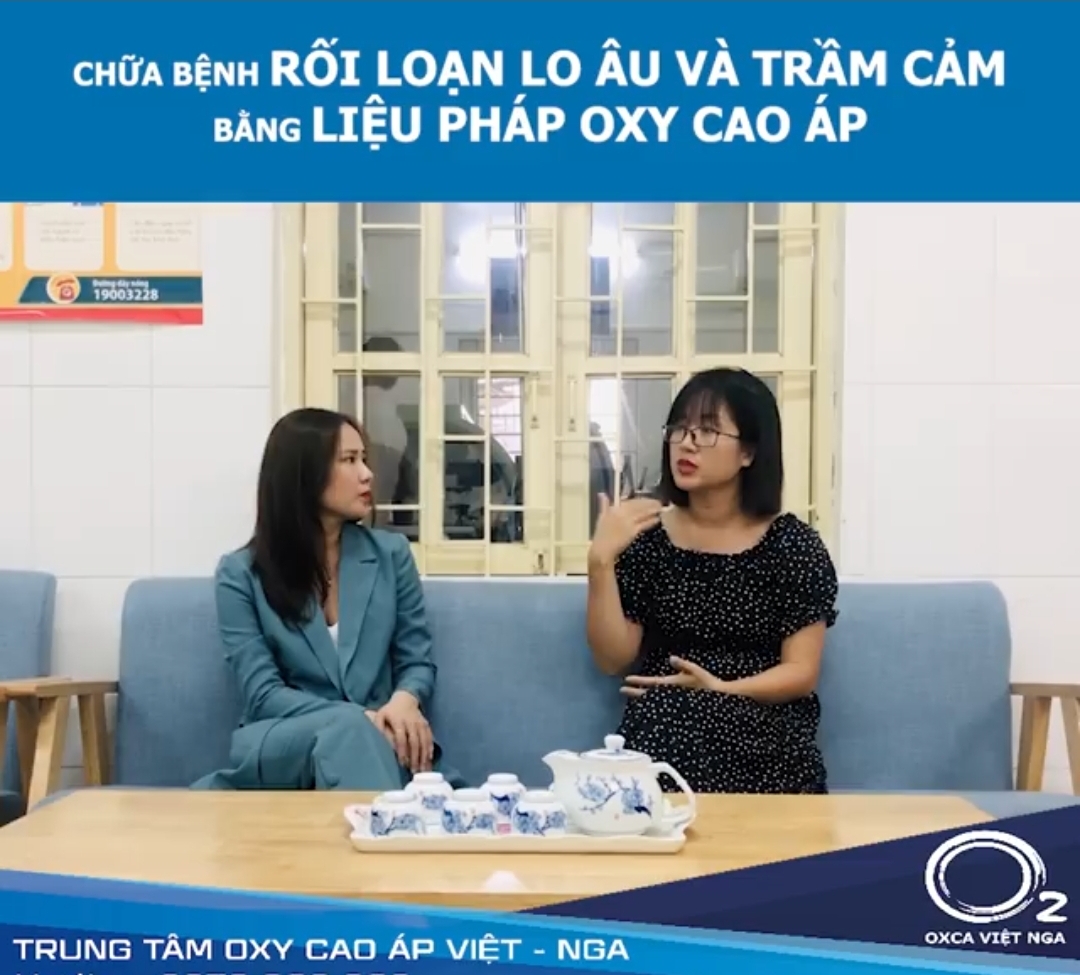 Oxy cao áp có hiệu quả tốt trong điều trị rối loạn lo âu và trầm cảm