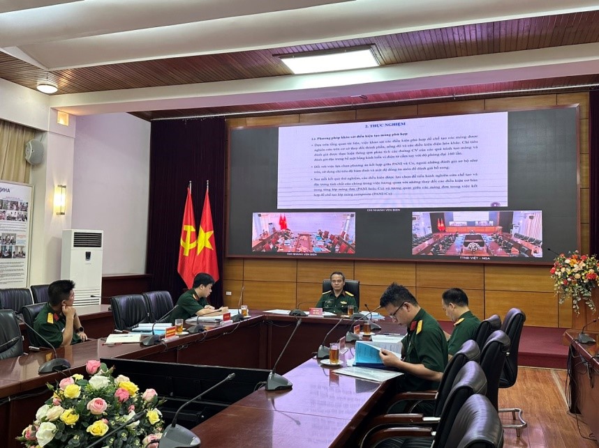  Nghiệm thu đề tài về nghiên cứu chế tạo màng composite polyaniline - Cu trên thép kết cấu đóng tàu bằng công nghệ điện hóa ứng dụng chống ăn mòn và bám bẩn sinh học