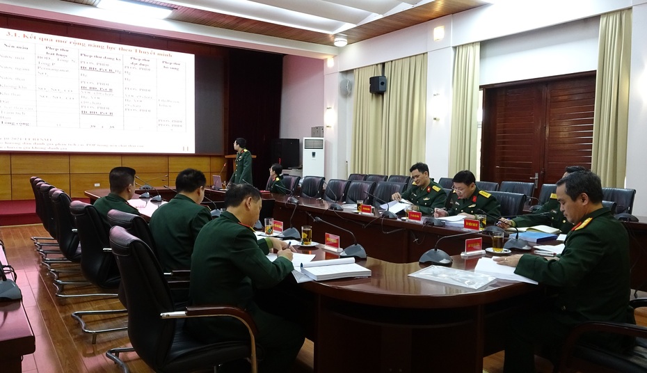 Nghiệm thu nhiệm vụ KH&CN cấp Trung tâm về “Mở rộng năng lực phân tích cho phòng thí nghiệm Phân viện Hóa-Môi trường theo ISO/IEC 17025:2017 và Nghị định 127/2014/NĐ-CP”