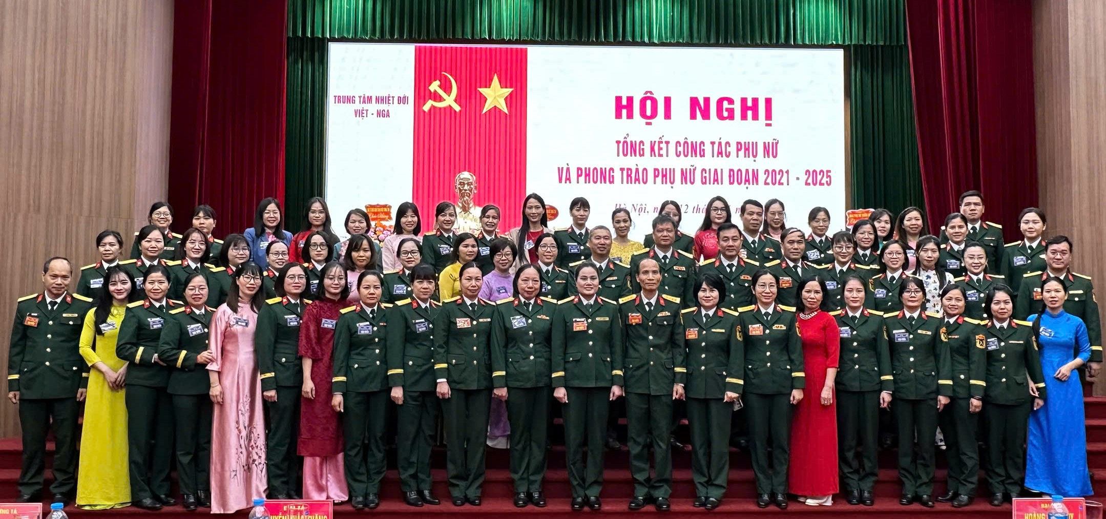 Trung tâm Nhiệt đới Việt - Nga tổng kết công tác phụ nữ, phong trào phụ nữ giai đoạn 2021 - 2025