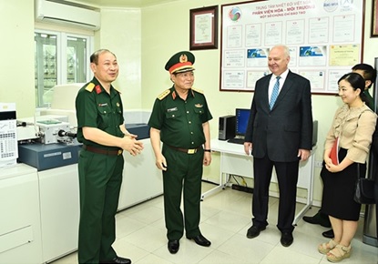 Thượng tá, TS. Nghiêm Xuân Trường người cán bộ gương mẫu trong bảo vệ môi trường