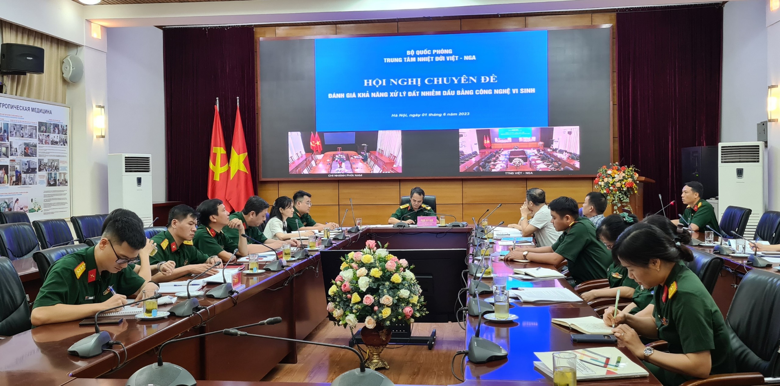 Hội thảo đánh giá khả năng xử lý đất nhiễm dầu bằng công nghệ vi sinh